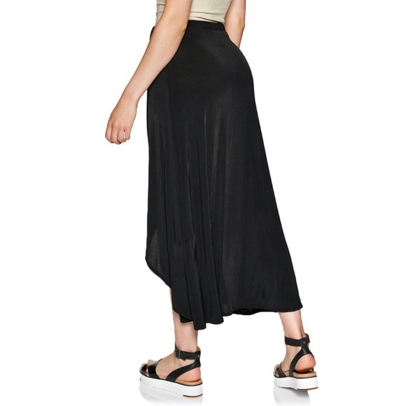 Free People Smoke & Mirrors Skirt Black Medium NWT - Picture 5 of 9